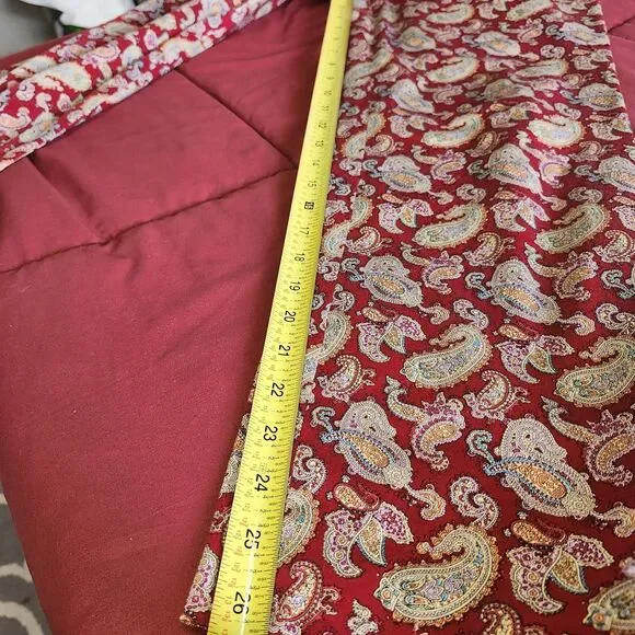 Vtg Harold's Sz 4 Paisley Pants Womens Stretch Cotton Spandex Ivy Prep 90s Y2K - Picture 10 of 10